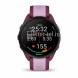 Умные часы Garmin Forerunner 165 Music лиловый c малиновым ремешком