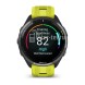 Умные часы Garmin Forerunner 965 черные, темно-серый DLC титановый безель, с желто-черным ремешком