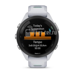 Умные часы Garmin Forerunner 265S с белым ремешком