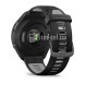 Умные часы Garmin Forerunner 965 черные, темно-серый DLC титановый безель, с черным ремешком