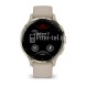 Умные часы Garmin Venu 3S 41mm Advanced GPS Smartwatch French Gray Gold с серым ремешком