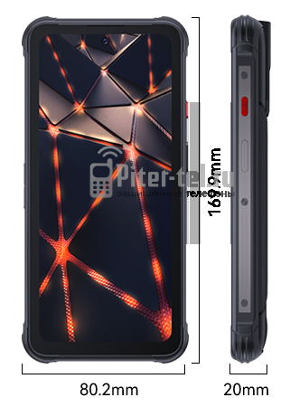 Смартфон Cubot KingKong Power 8/256Gb Green