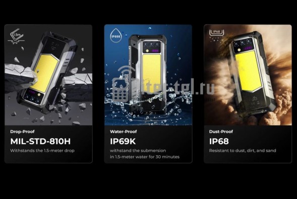 Смартфон Oukitel WP100 12/512Gb