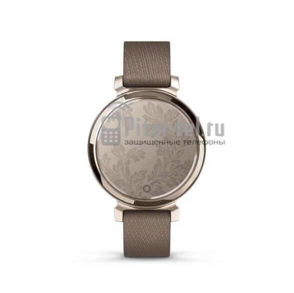 Умные часы Garmin Lily 2 Classic Cream Gold/Coffee Fabric с кофейным ремешком