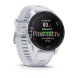 Умные часы Garmin Forerunner 255 Music с белым ремешком